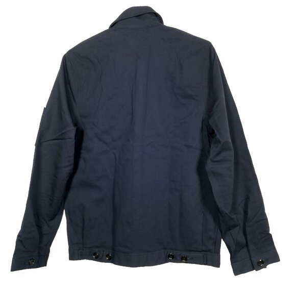 Dickies FR Workwear Jacket Men Small Blue Flame Resistant Twill Work 3259NB New - Picture 2 of 16